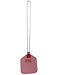picchietto abbattimosche in plastica con manico metallico: tuttocasashop.it: pulizia e cura della casa
