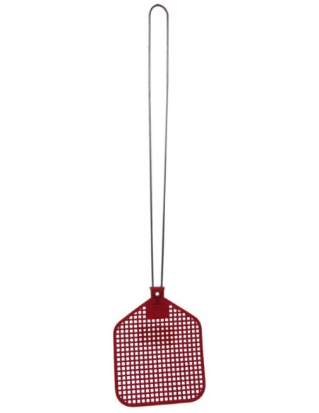 picchietto abbattimosche in plastica con manico metallico: tuttocasashop.it: pulizia e cura della casa