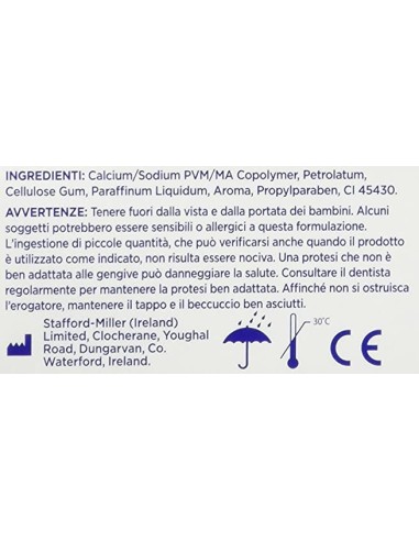 polident crema adesiva per dentiere - tubo da 40g - lunga tenuta imbattibile: tuttocasashop.it: igiene e cura della persona