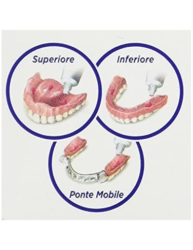 polident crema adesiva per dentiere - tubo da 40g - lunga tenuta imbattibile: tuttocasashop.it: igiene e cura della persona