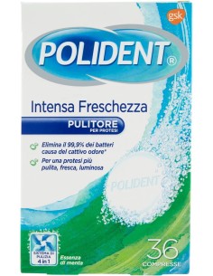 polident 36 compresse effervescenti - tripla freschezza - pulizia dentiere: tuttocasashop.it: igiene e cura della persona