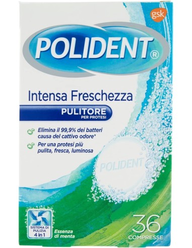 polident 36 compresse effervescenti - tripla freschezza - pulizia dentiere: tuttocasashop.it: igiene e cura della persona