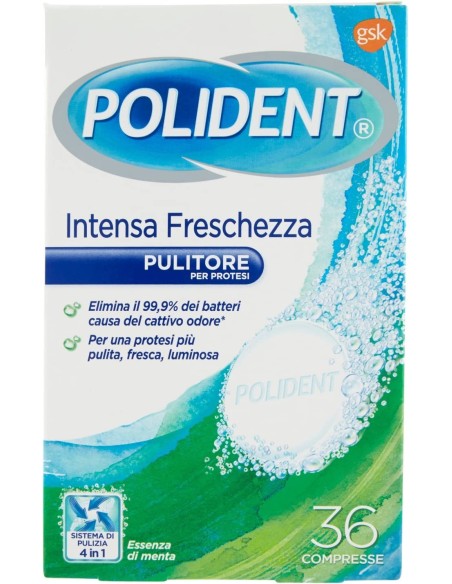 polident 36 compresse effervescenti - tripla freschezza - pulizia dentiere: tuttocasashop.it: igiene e cura della persona