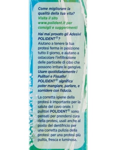 polident 36 compresse effervescenti - tripla freschezza - pulizia dentiere: tuttocasashop.it: igiene e cura della persona