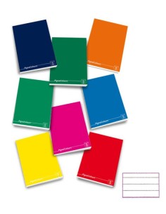 quaderno maxi 42pagine - rigatura c - copertine assortite: tuttocasashop.it: altro - bazar