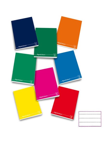 quaderno maxi 42pagine - rigatura c - copertine assortite: tuttocasashop.it: altro - bazar