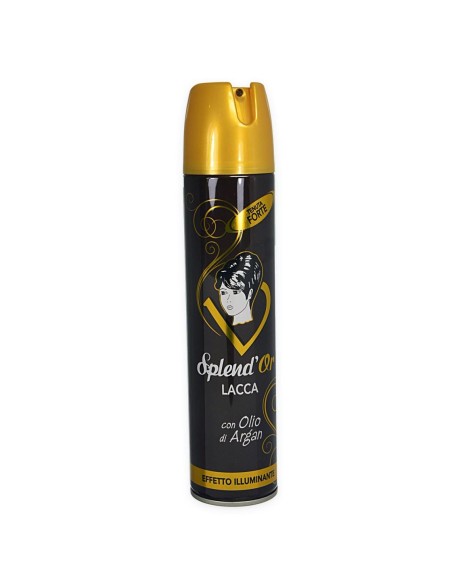 splend'or lacca spray per capelli 300ml - con argan: tuttocasashop.it: igiene e cura della persona
