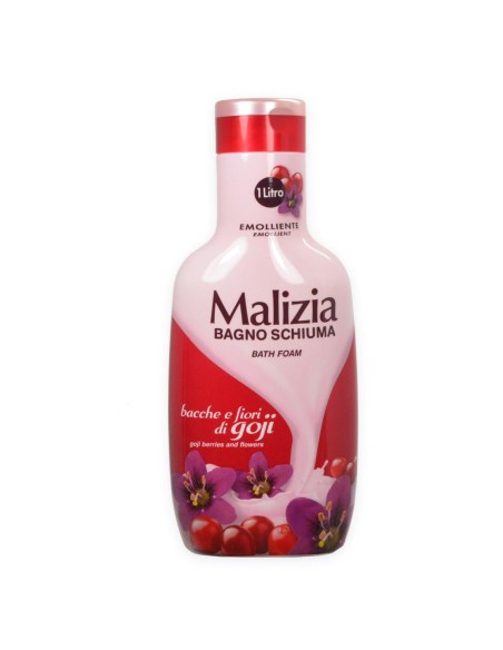 malizia bagnoschiuma 1000ml - bacche e fiori di goji: tuttocasashop.it: igiene e cura della persona