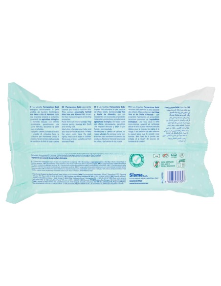 farmacotone natural bebe' 72 salviette detergenti aloe vera e olio mandorla: tuttocasashop.it: igiene e cura della persona
