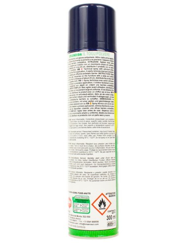 splendida il toglipolvere spray - 300ml - antistatico: tuttocasashop.it: pulizia e cura della casa