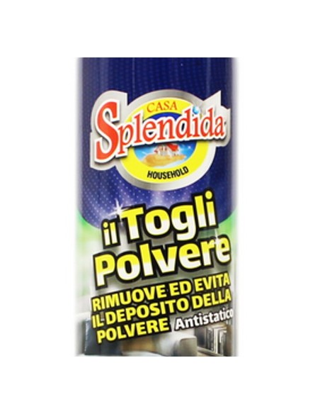 splendida il toglipolvere spray - 300ml - antistatico: tuttocasashop.it: pulizia e cura della casa