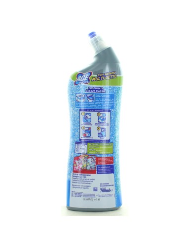 ace wc gel detergente - 700ml - brezza marina: tuttocasashop.it: pulizia e cura della casa