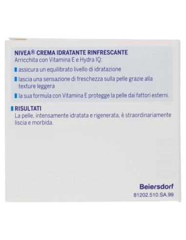 nivea crema viso 50ml - rinfrescante - per pelli normali o miste: tuttocasashop.it: igiene e cura della persona