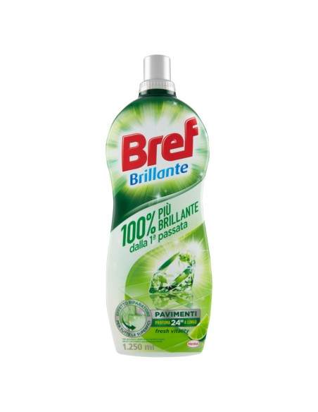 bref detergente liquido per pavimenti 125l - fresh - verde: tuttocasashop.it: pulizia e cura della casa