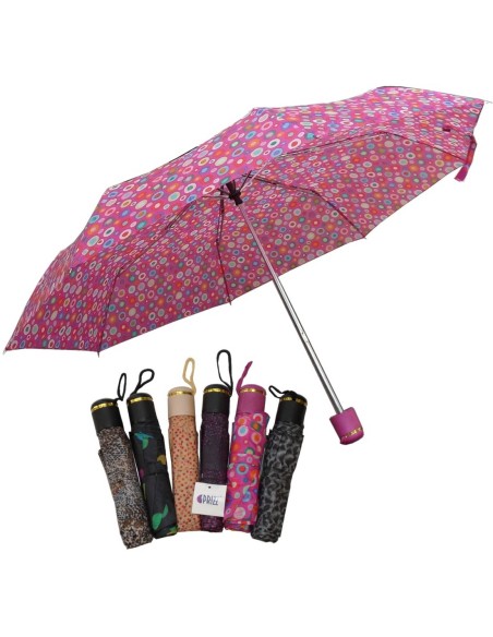ombrello mini richiudibile art.102 - fantasie assortite: tuttocasashop.it: altro - bazar