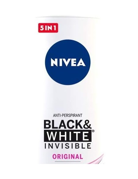 nivea deodorante spray - 200ml - black & white - invisible: tuttocasashop.it: igiene e cura della persona
