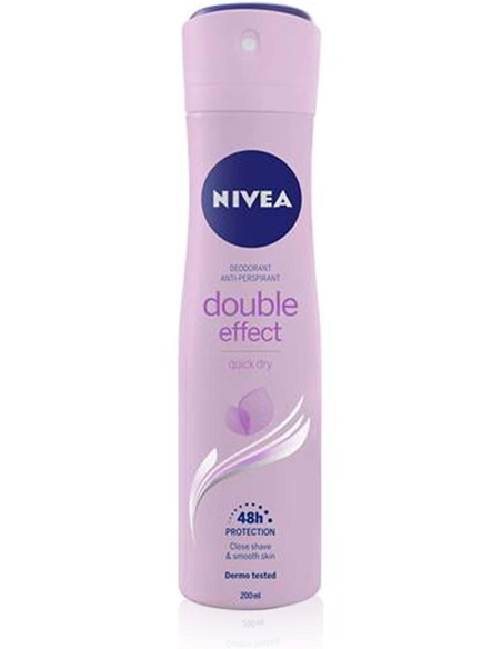 nivea deodorante spray formato maxi 200ml - double effect: tuttocasashop.it: igiene e cura della persona