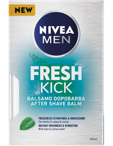 nivea for men after shave balsamo dopobarba 100ml rinfrescante: tuttocasashop.it: igiene e cura della persona