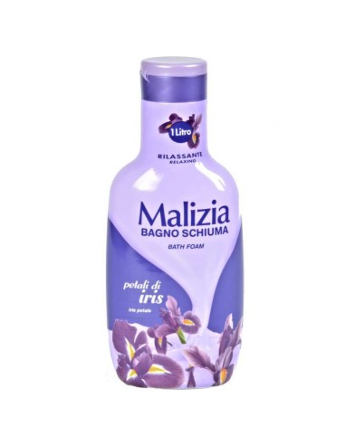 malizia bagnoschiuma 1000ml - petali di iris: tuttocasashop.it: igiene e cura della persona