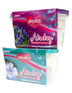 dealo airdry deumidificatore in box - 400ml - assorbe umidita' - assortiti: tuttocasashop.it: pulizia e cura della casa