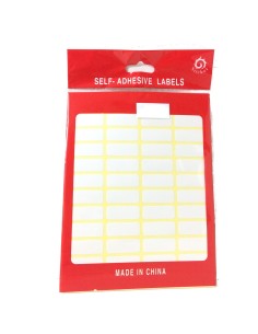 etichette adesive 38x13mm - 10 fogli da 48 etichette: tuttocasashop.it: altro - bazar