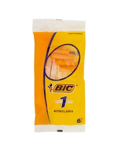 bic normal rasoi da barba radi e getta - monolama - 6 pezzi: tuttocasashop.it: igiene e cura della persona