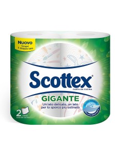scottex tuttofare carta casa - 2 maxi rotoli: tuttocasashop.it: carta & monouso
