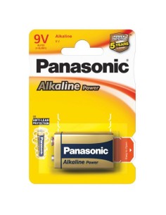 panasonic pila formato transistor 9v alcalina: tuttocasashop.it: altro - bazar