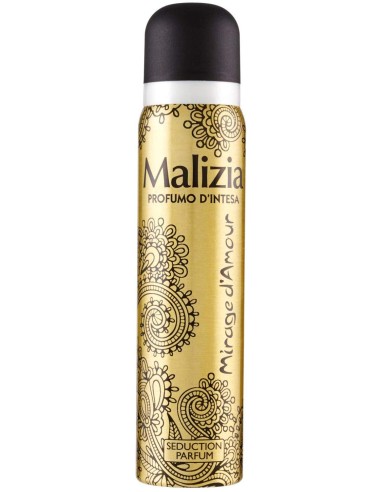 malizia deodorante spray donna - 100ml - mirage d'amour: tuttocasashop.it: igiene e cura della persona