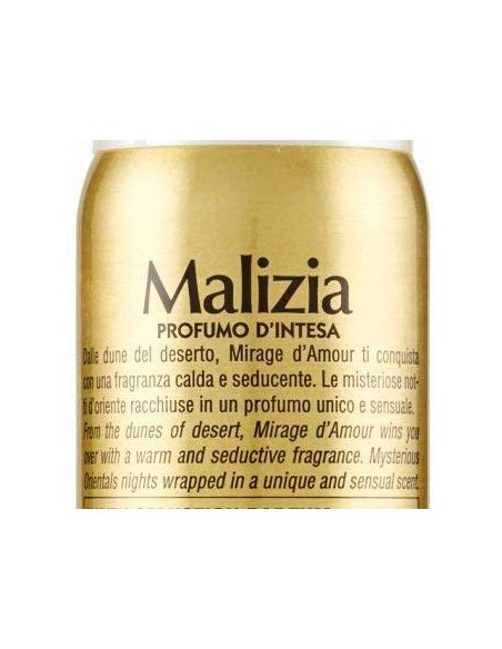malizia deodorante spray donna - 100ml - mirage d'amour: tuttocasashop.it: igiene e cura della persona