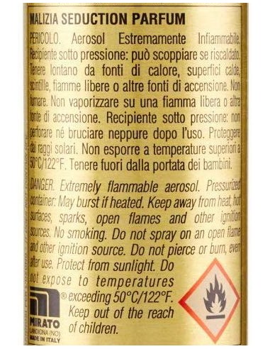 malizia deodorante spray donna - 100ml - mirage d'amour: tuttocasashop.it: igiene e cura della persona