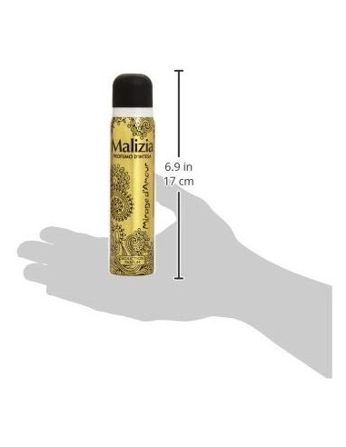 malizia deodorante spray donna - 100ml - mirage d'amour: tuttocasashop.it: igiene e cura della persona