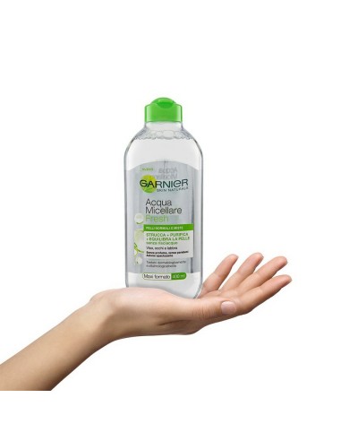 garnier skin active acqua micellare - 400ml - pelli normali o miste: tuttocasashop.it: igiene e cura della persona