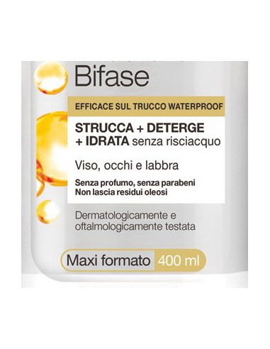 garnier skin active acqua micellare 400ml - bifasica - con olio di argan: tuttocasashop.it: igiene e cura della persona