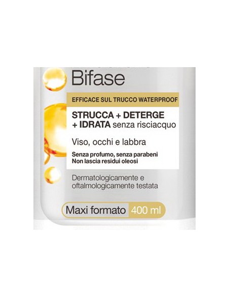 garnier skin active acqua micellare 400ml - bifasica - con olio di argan: tuttocasashop.it: igiene e cura della persona