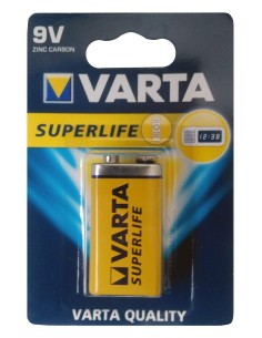 varta superlife pila formato transistor zinco carbone 9v: tuttocasashop.it: altro - bazar