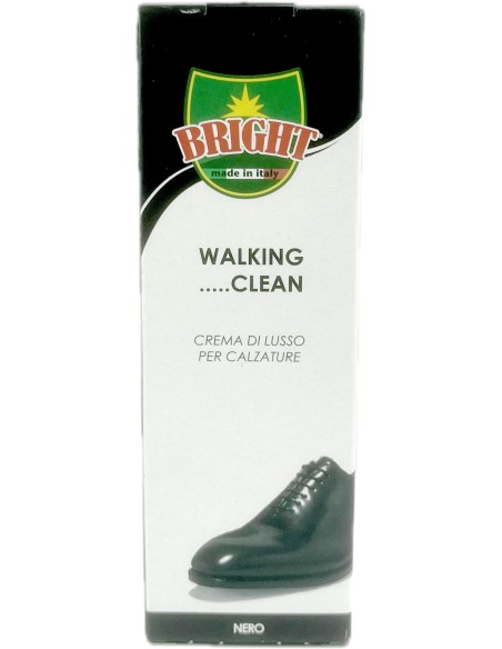 bright lucido per scarpe in crema - tubo da 50ml - nero: tuttocasashop.it: prodotti per bucato e tessuti