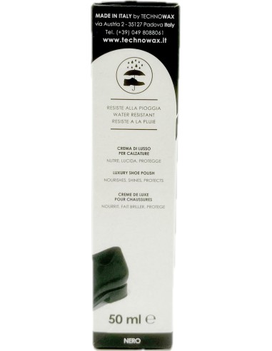 bright lucido per scarpe in crema - tubo da 50ml - nero: tuttocasashop.it: prodotti per bucato e tessuti