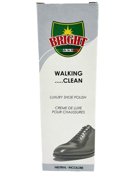 bright lucido per scarpe in crema - tubo da 50ml - neutro: tuttocasashop.it: prodotti per bucato e tessuti