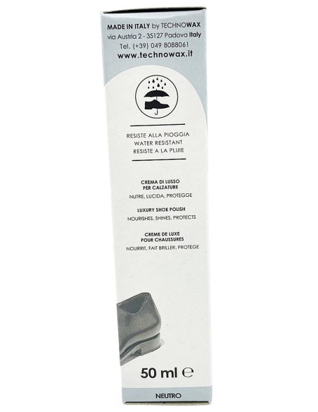 bright lucido per scarpe in crema - tubo da 50ml - neutro: tuttocasashop.it: prodotti per bucato e tessuti