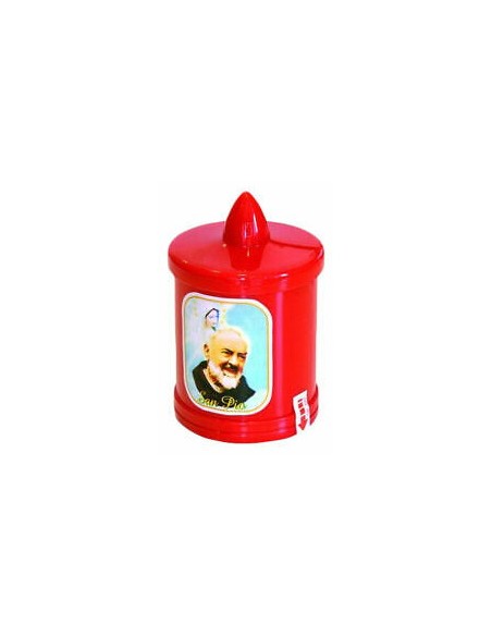 fatigati lumino votivo a led - con pile incluse - alto 10.5cm - diam. 6.5cm: tuttocasashop.it: pulizia e cura della casa