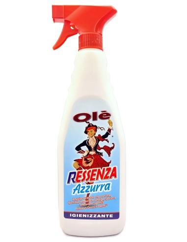 ole' oies ressenza deodorante multiuso igienizzante 750ml - azzurra: tuttocasashop.it: pulizia e cura della casa