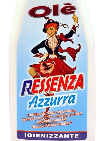 ole' oies ressenza deodorante multiuso igienizzante 750ml - azzurra: tuttocasashop.it: pulizia e cura della casa