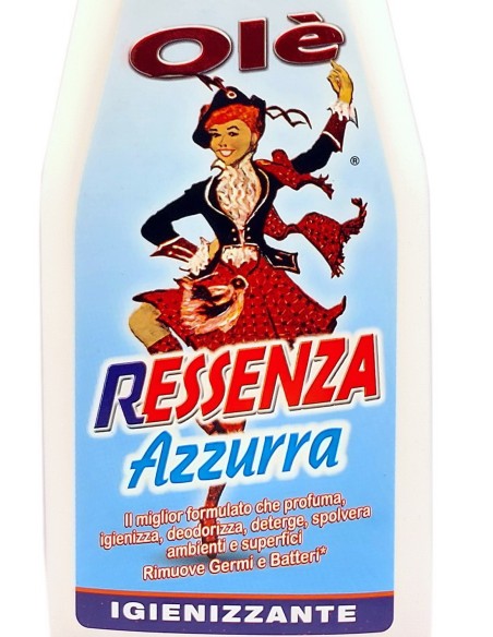 ole' oies ressenza deodorante multiuso igienizzante 750ml - azzurra: tuttocasashop.it: pulizia e cura della casa