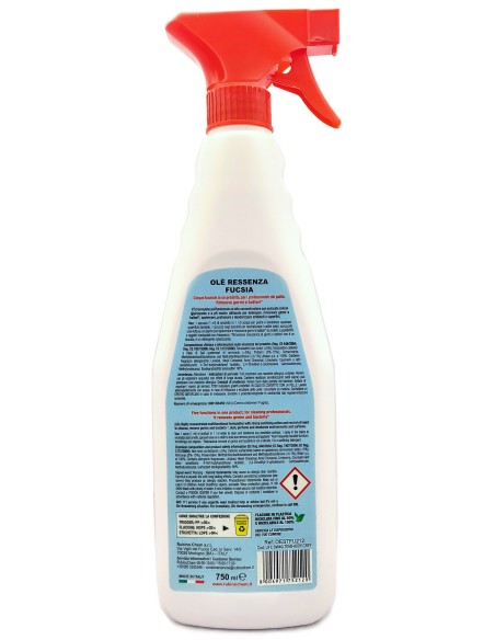 ole' oies ressenza deodorante multiuso igienizzante 750ml - fucsia: tuttocasashop.it: pulizia e cura della casa