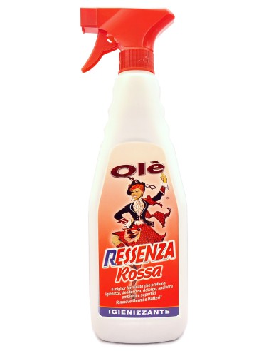 ole' oies ressenza deodorante multiuso igienizzante 750ml - rossa: tuttocasashop.it: pulizia e cura della casa