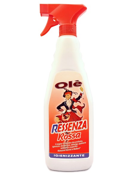 ole' oies ressenza deodorante multiuso igienizzante 750ml - rossa: tuttocasashop.it: pulizia e cura della casa