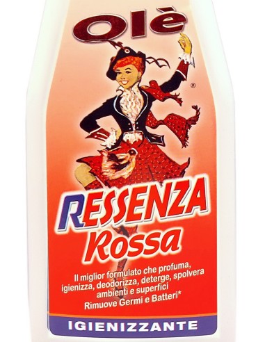 ole' oies ressenza deodorante multiuso igienizzante 750ml - rossa: tuttocasashop.it: pulizia e cura della casa