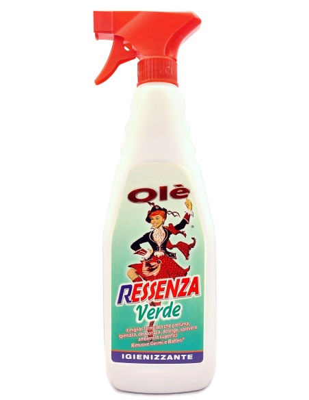 ole' oies ressenza deodorante multiuso igienizzante 750ml - verde: tuttocasashop.it: pulizia e cura della casa