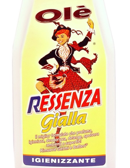 ole' oies ressenza deodorante multiuso igienizzante 750ml - gialla: tuttocasashop.it: pulizia e cura della casa